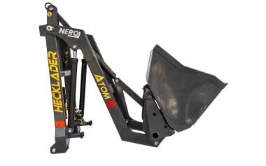 Hecklader Nero HL-4000  mit 3-Punk-Aufnahme, inkl. Schaufel