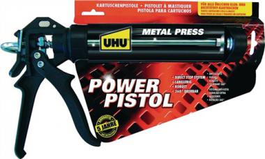 Kartuschenpresse POWER PISTOL - 6 ST  MET 360 Grad drehb.UHU