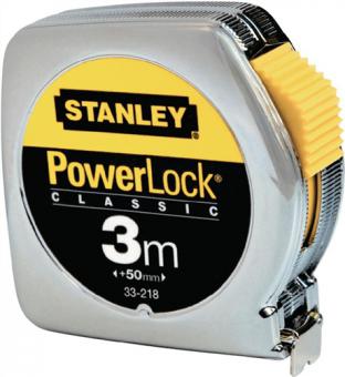 Taschenrollbandma PowerLock - 1 ST  L.8m B.25mm mm/cm EG II Ku.Automatic SB STANLEY