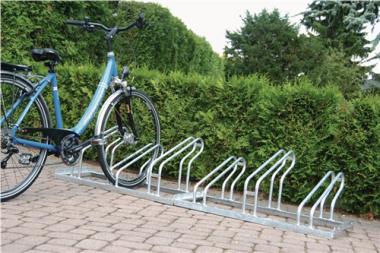 Fahrradbgelparker 2-s.90Grad - 1 ST  verz.Anz.Radstnde 10 z.Aufschr.zerlegt WSM