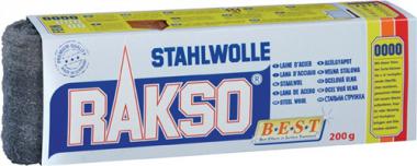 Stahlwolle extrem fein 0000 - 1 ST  200g RAKSO