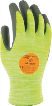 Handschuhe HyFlex 11-423 - 12 PA  Gr.10 grau/hellgelb EN 388,EN 407 PSA III