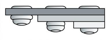 Blindniet PolyGrip Nietschaft - 1000 ST  dxl 3,2x8mm Alu/Stahl 1000 St.GESIPA