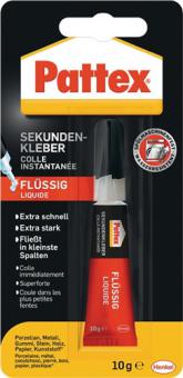 Sekundenkleber flssig 10g - 120 G / 12 ST  farblos Tube PATTEX