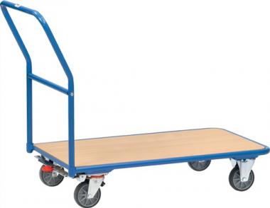 Plattformwagen Ladeflchen - 1 ST  L850xB450mm STA brillantblau Trgf.250 kg