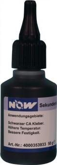 Sekundenkleber schlagzh - 50 G / 1 ST  50g schwarz Flasche PROMAT CHEMICALS