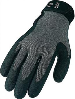 Handschuhe Gr.9 grau EN 388 - 12 PA  PSA II Baumwolle/Elastan ASATEX