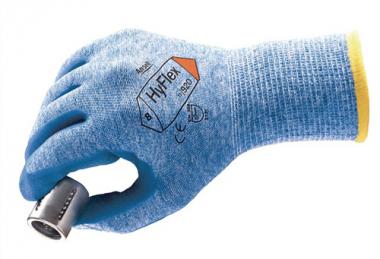 Handschuhe HyFlex 11-920 - 12 PA  Gr.8 blau EN 388 PSA II Nyl.m.Nitril ANSELL