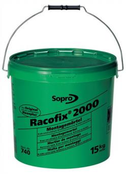 Montagemrtel Racofix 2000 - 16 KG / 16 ST  1:3 (Wasser/Mrtel) 1kg Eimer SOPRO