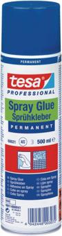 Sprhkleber permanent 60021 - 6 L / 12 ST  transp.500 ml Spraydose TESA