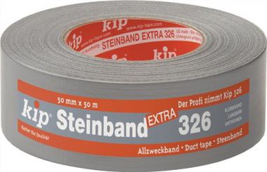 Steinband Extra 326 silber - 400 M / 8 RL  L.50m B.38mm Rl.KIP