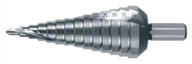 Stufenbohrer Bohrber.4-30mm - 1 ST  HSS Spiralnut Z.2 Stufen 14 PROMAT