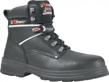 Sicherheitsstiefel Performance - 1 PA  Gr. 45 schwarz Leder S3 SRC CI EN20345