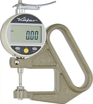 Dickenmessgert JD 50 Messber.0-10mm - 1 ST  Abl.0,01mm dig.fl.10=cmm m.Kal.KFER