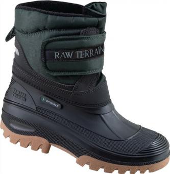 Winterstiefel Gr.43 schwarz - 1 PA  Nylon/PVC Webpelzfutter/Klettverschluss SPIRALE