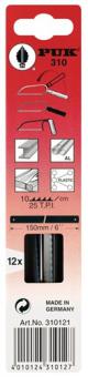 Metallsgeblatt 310 L.150mm - 1 KT  ZpZ 25 1-s.12 St./Karte PUK