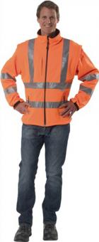 Warnschutz-Softshelljacke - 1 ST  Gr.XXL orange PREVENT