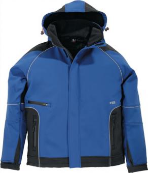 Softshelljacke WALTER Gr.M - 1 ST  royal/schwarz