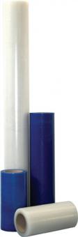 Schutzfolie LDPE SW36 blau-transparent - 100 M / 1 RL  L.100m B.50cm Rl.IKS