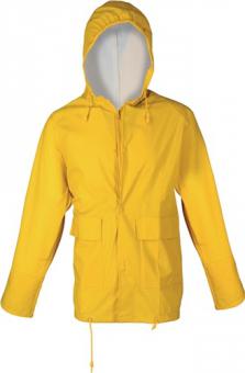 PU Regenschutz-Jacke Gr.XXL - 1 ST  gelb ASATEX