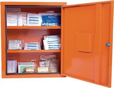 Verbandschrank EUROSAFE B490xH560xT200ca.mm - 1 ST  orange 1-trig SHNGEN