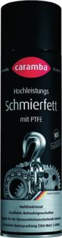 Hochl.Schmierfett m.PTFE - 3 L / 6 ST  hellbraun NSF H2 500 ml Spraydose CARAMBA