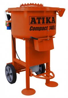 Zwangsmischer ATIKA Compact 140 (VDE) - 1 ST  140 l, Elektromotor 2300 W
