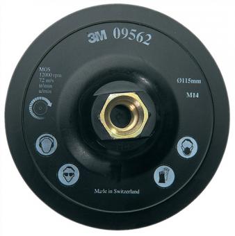 Sttzteller Scotch Brite - 1 ST  DH-AC D.115mm M14 kletthaftend 3M