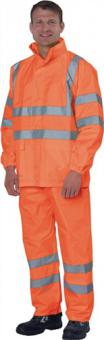 Warnschutz-Regenjacke Gr.L - 1 ST  orange PREVENT