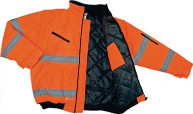 Warnschutz-Pilotenjacke Gr.XL - 1 ST  orange PREVENT