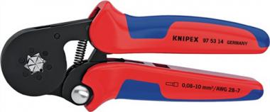 Aderendhlsenzange L.180mm 0,08-10,0 - 1 ST  (AWG 28-7) mm brn.Mehrkomp.-Hllen KNIPEX