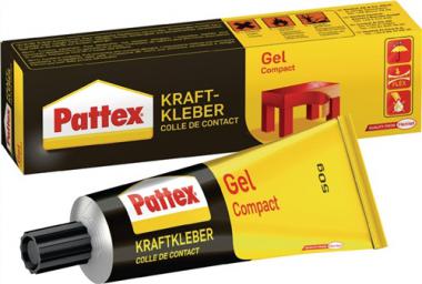 Kraftkleber Gel Compact -40GradC - 3,75 KG / 6 ST  b.+70GradC 625g Dose PATTEX