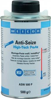 Montagepaste Anti-Seize High-Tech - 0,5 KG / 1 ST  500g wei NSF H1 Dose WEICON