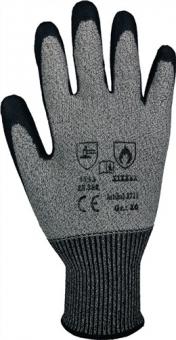 Schnittschutzhandschuhe Gr.8 - 10 PA  grau HDPE/Nyl./EL/Glasfaser m.PU EN388 Kat.II 10PA