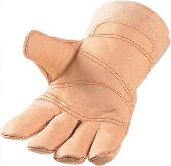 Handschuhe Gr.10,5 naturfarben - 12 PA  Mbelleder PSA I ASATEX