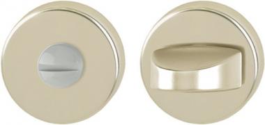Schlsselrosetten-Paar 42KVS - 1 PA  Alu.F2 Schildst.9mm SK/OL rd.HOPPE