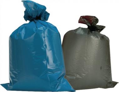 Kunststoffsack 120l LD-PE - 1 KT  blau 60 m B700xL1100mm 250St./Karton