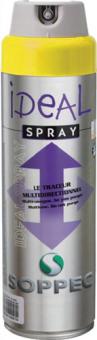 Markierungsspray IDEAL leuchtgelb - 6 L / 12 ST  500ml Spraydose SOPPEC