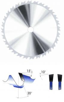 Hartmetall 315 LWZ-Kreissgeblatt - 1 Stk  315x30x3;2xZ=28 Langschnitt-Wechselzahn