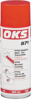 PTFE-Gleitlack 571 weilich - 4,8 L / 12 ST  400 ml Spraydose OKS