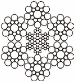 114 S 3AY (6x19S), 120m x 11mm - 1 Stk  MBK: 84,7kN, mit Stahleinlage