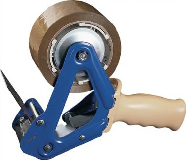 Handabroller Profi K20B Metall - 1 ST  blau/wei f.Band-B.50mm