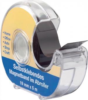 Magnetklebeband Band-B.19mm - 1 ST  Bandlnge 5m im Spender MAGNETOPLAN