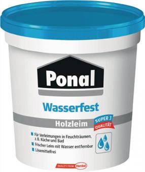 Holzleim Wasserfest/Super - 9,12 KG / 12 ST  3 760g EN 204: D3 Dose PONAL