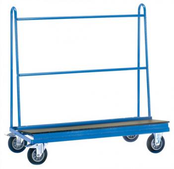 Plattenwagen eins.Ladefl.-L1500xB400mm - 1 ST  STA brillantblau Trgf.500kg