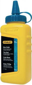 Schlagschnurkreide 115g blau - 1 ST  wasserfest,schwer lslich Ku.-Flasche STANLEY