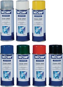 Colorspray tiefschwarz hochglnzend - 2,4 L / 6 ST  RAL 9005 400 ml Spraydose PROMAT CHEMICALS