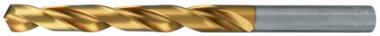 Spiralbohrer DIN 338 Typ N D.10,5mm - 5 ST  HSS profilgeschl.TiN Zyl.schaft kurz PROMAT