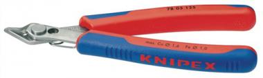 Elektronikseitenschneider - 1 ST  Super-Knips INOX L.125mm Form 0 Facette nein pol.
