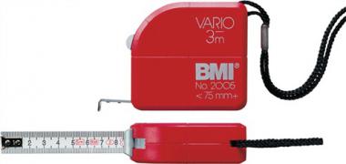 Taschenrollbandma VARIO - 1 ST  L.2m B.13mm mm/cm EG II ABS Automatic BMI